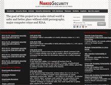 Tablet Screenshot of naked-security.com